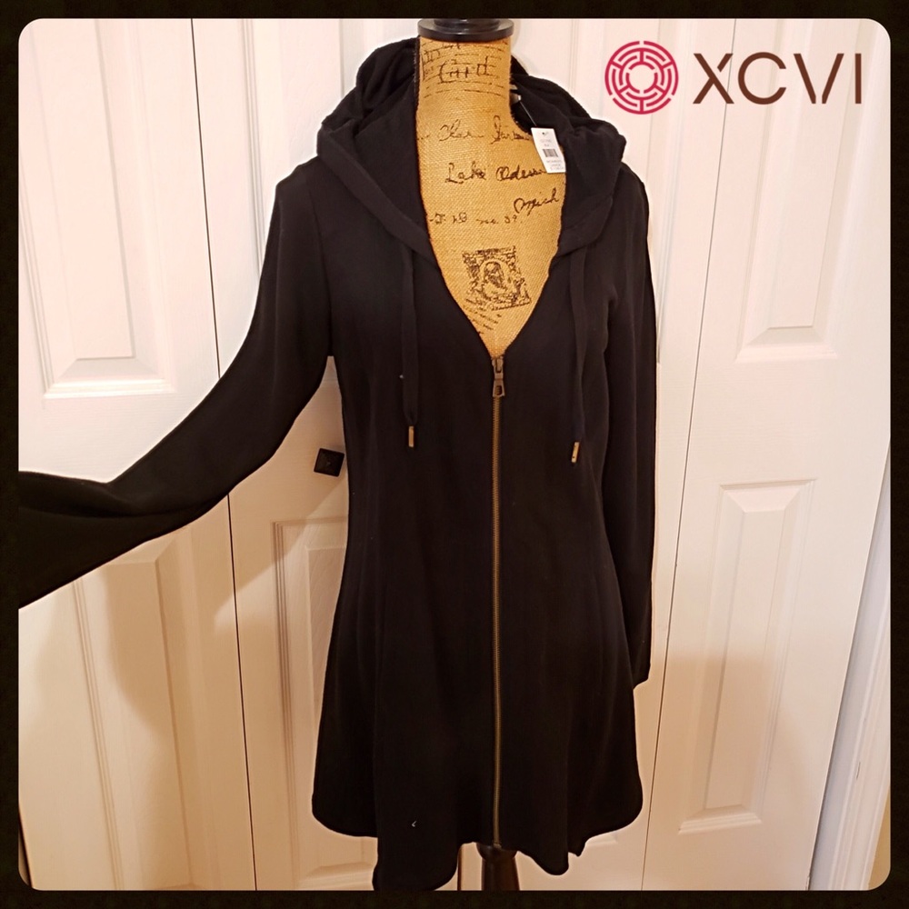 XCVI Designer Princess Cut Hoody NWT